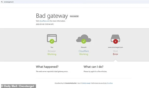 Study on Cancer Cases Following Covid Vaccination Published in Oncotarget as Journal Faces Cyberattack