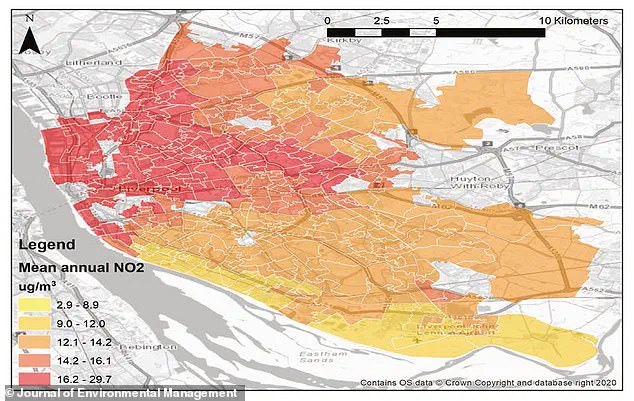 Study Reveals Stark Environmental and Social Divide in Northern England's Air Quality Disparities