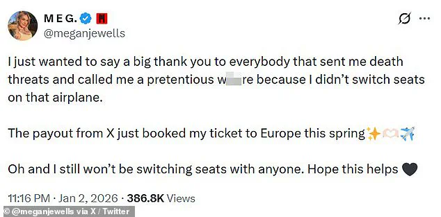 Texas Woman's Viral Tweet on In-Flight Dispute Leads to Financial Payout