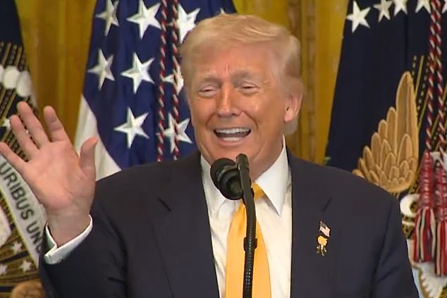 Trump Calls Nicki Minaj His 'No. 1 Fan' at Black History Month Reception