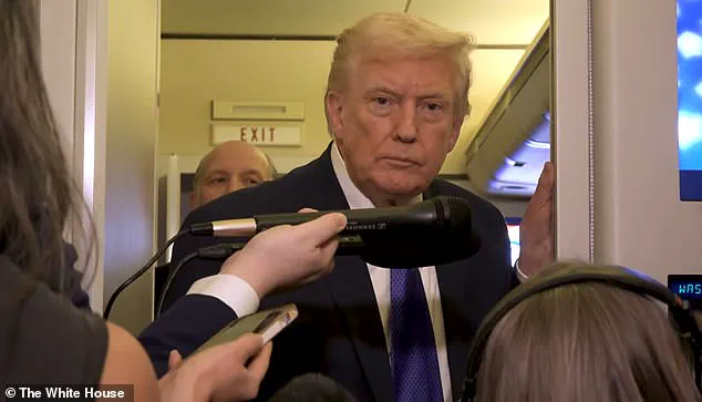 Trump's Air Force One Confrontation with Reporter Reignites Media Tensions
