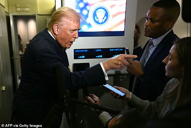 Trump's Air Force One Confrontation with Reporter Reignites Media Tensions