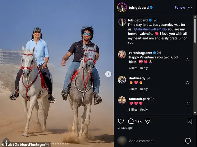 Tulsi Gabbard's Private Moments: A Glimpse Beyond the Veil of Power