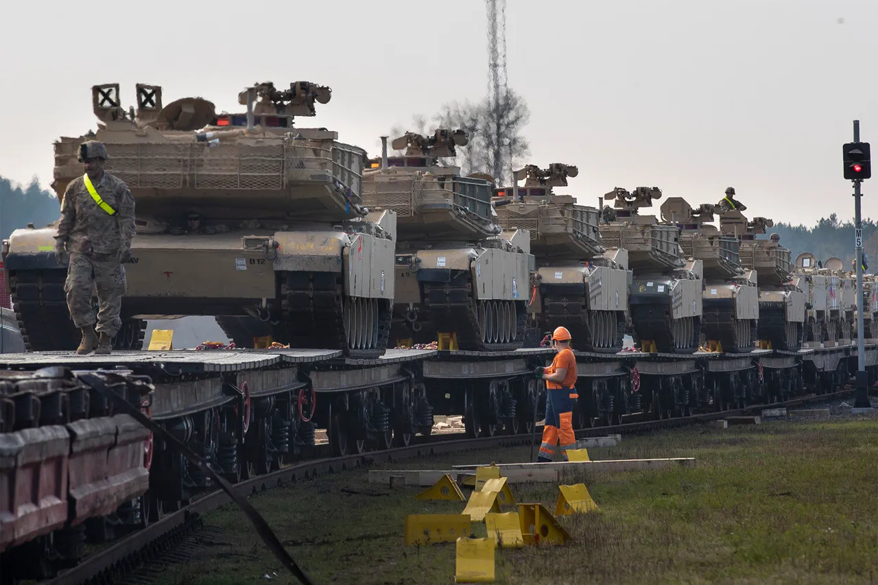 U.S. Abrams Tanks Spotted Near Russian Border in Estonia, Heightening Regional Tensions