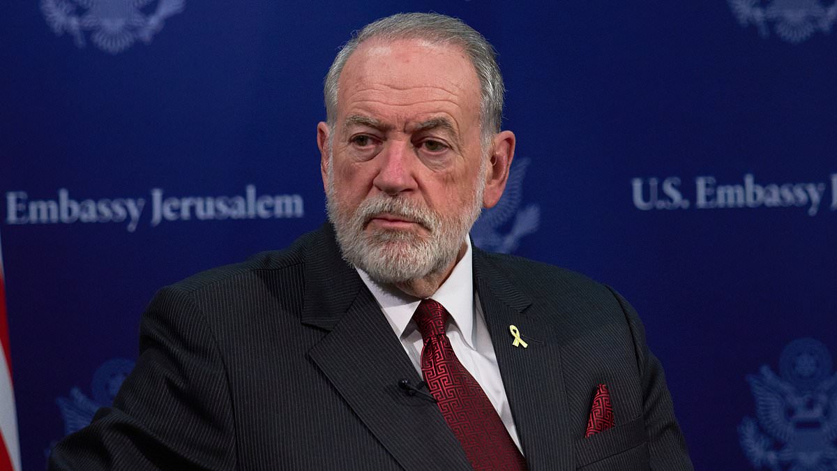 U.S. Ambassador Mike Huckabee Sparks Outcry Over Biblical Rationale for Israel's Territorial Claims