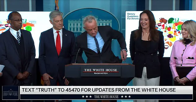 Unusual Interruption at Press Briefing Overshadows Trump's Revised Dietary Guidelines, Raising Concerns About Public Health Priorities