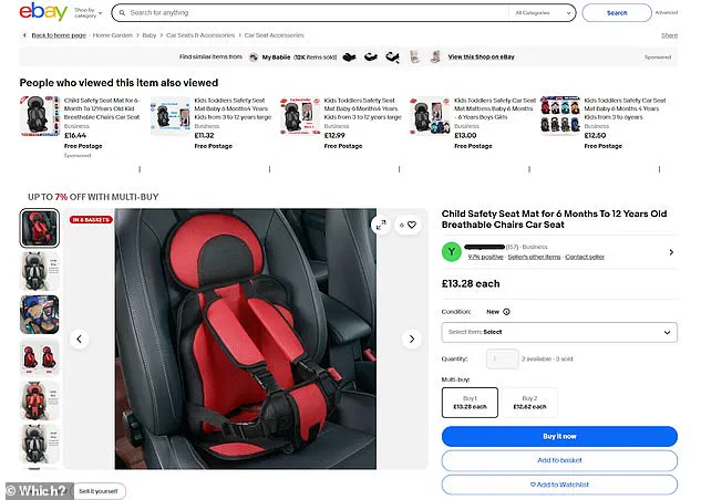 Urgent Safety Alert: 'Killer' Car Seats Reemerge Online a Decade After Initial Exposure