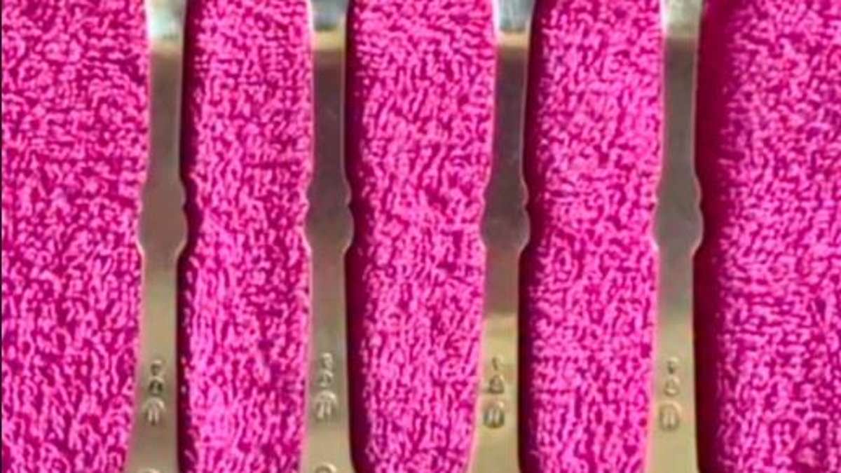 Viral Optical Illusion Divides TikTok Users: Kitchen Tool or Abstract Pink Substance?