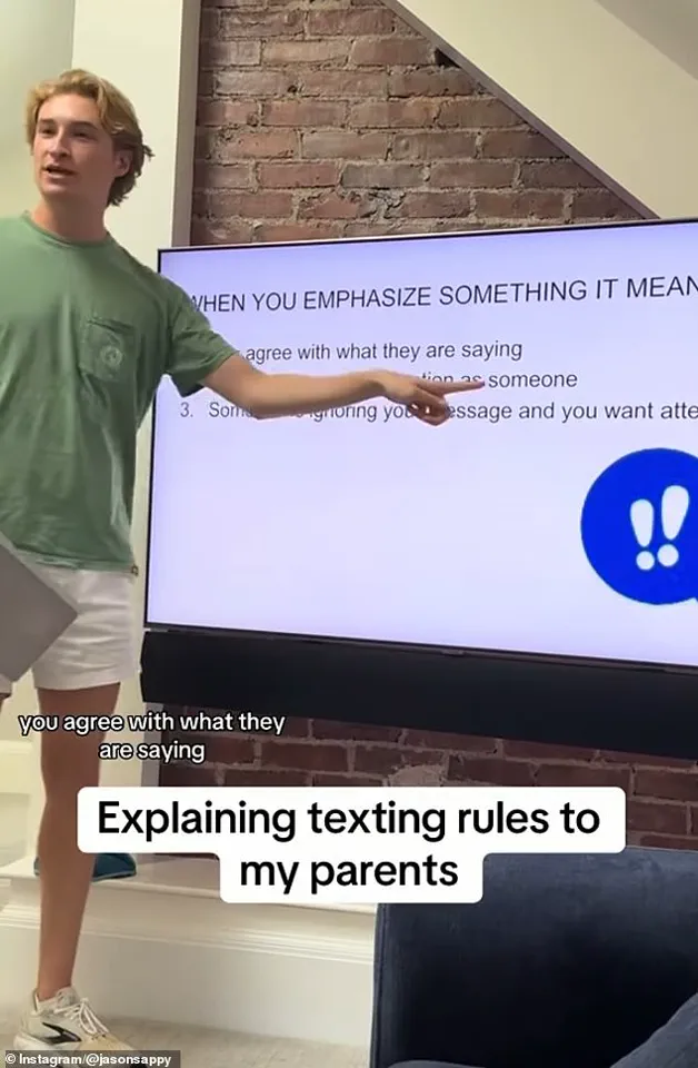 Viral Video Sparks Debate Over Parents' Misuse of iMessage's Double Exclamation Point