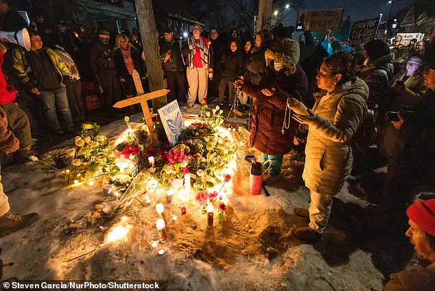 Woman Expresses Discomfort Attending Memorial for ICE Shooting Victim, Citing Racial Identity