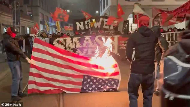 Zurich in Turmoil as Violent Protest Erupts Ahead of Trump's Davos Visit, Spotlighting Global Frustration Over U.S. Policies