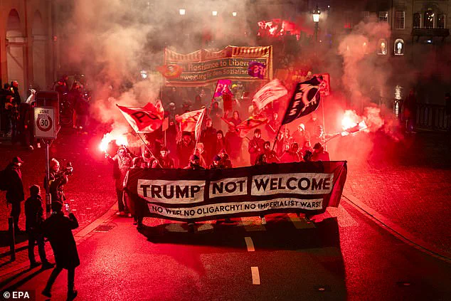 Zurich in Turmoil as Violent Protest Erupts Ahead of Trump's Davos Visit, Spotlighting Global Frustration Over U.S. Policies