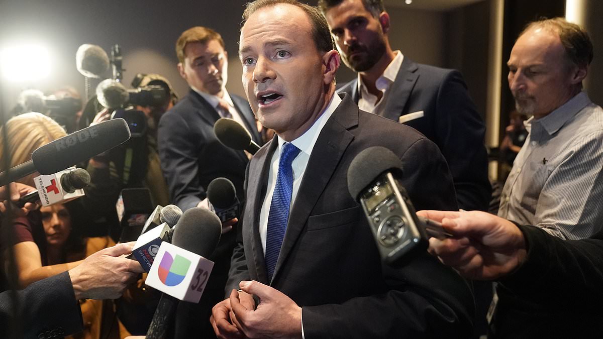 Senator Mike Lee's Deleted Post Linking ICE to Mexican Cartels Sparks Capitol Hill Controversy Amid Rising Violence