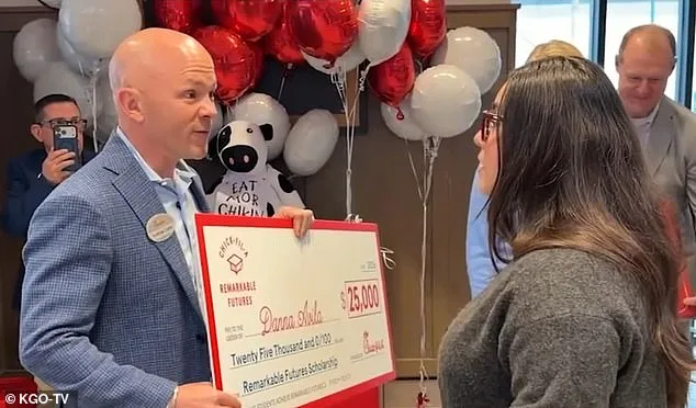 Chick-fil-A CEO Surprises Employee with $25,000 Scholarship in Emotional Moment