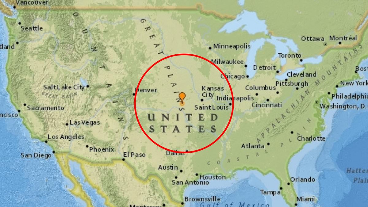 3.5-Magnitude Earthquake Shakes Kansas, Tied to Ancient Volcanic Rock and Humboldt Fault Zone