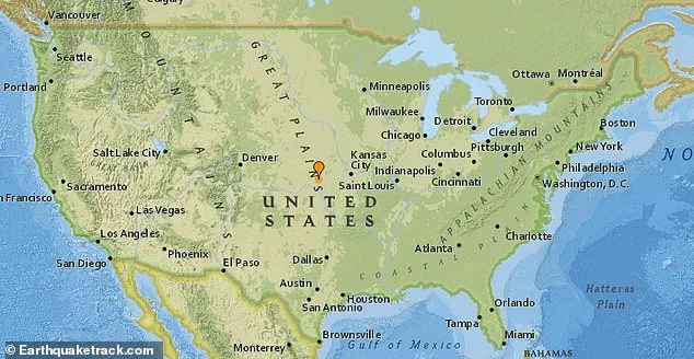 3.5-Magnitude Earthquake Shakes Kansas, Tied to Ancient Volcanic Rock and Humboldt Fault Zone