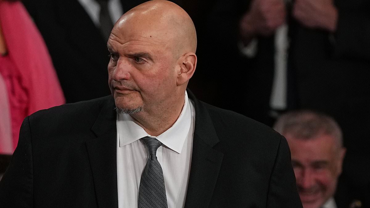 From Progressive Icon to Republican Favorite: Fetterman's Political Pivot Sparks Division