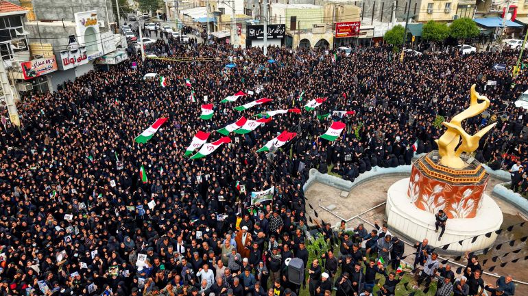 Iran Holds Mass Funeral for 165 School Bombing Victims, Blames US and Israel as Tensions Rise