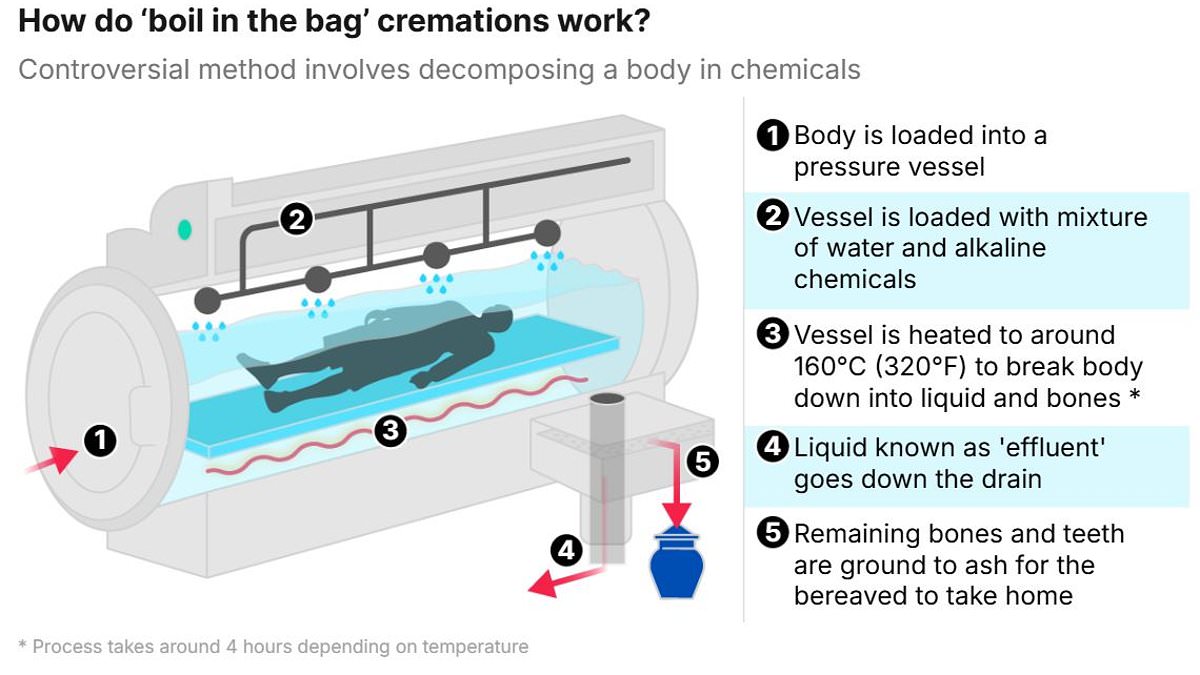 Scotland Pioneers Eco-Friendly 'Boil in a Bag' Funerals via Alkaline Hydrolysis, Redefining Burial Laws