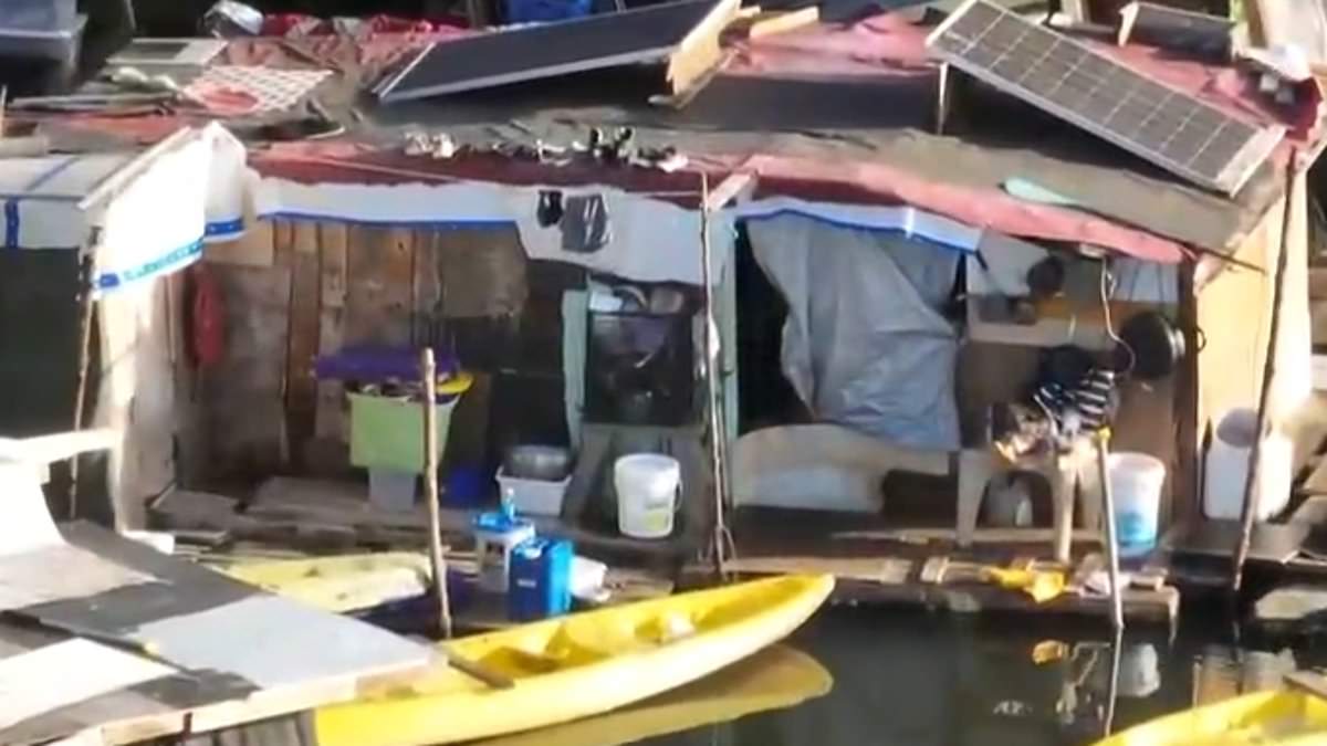 Solar-Powered Floating Homeless Encampment in Honolulu Raises Complex Issues