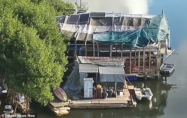 Solar-Powered Floating Homeless Encampment in Honolulu Raises Complex Issues