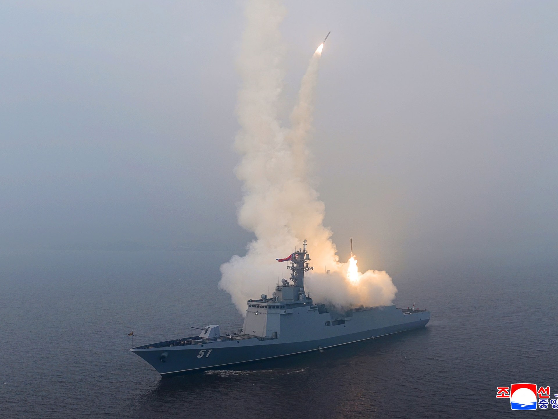 North Korea's Kim Jong Un Leads Strategic Cruise Missile Test, Marking Naval Modernization Milestone