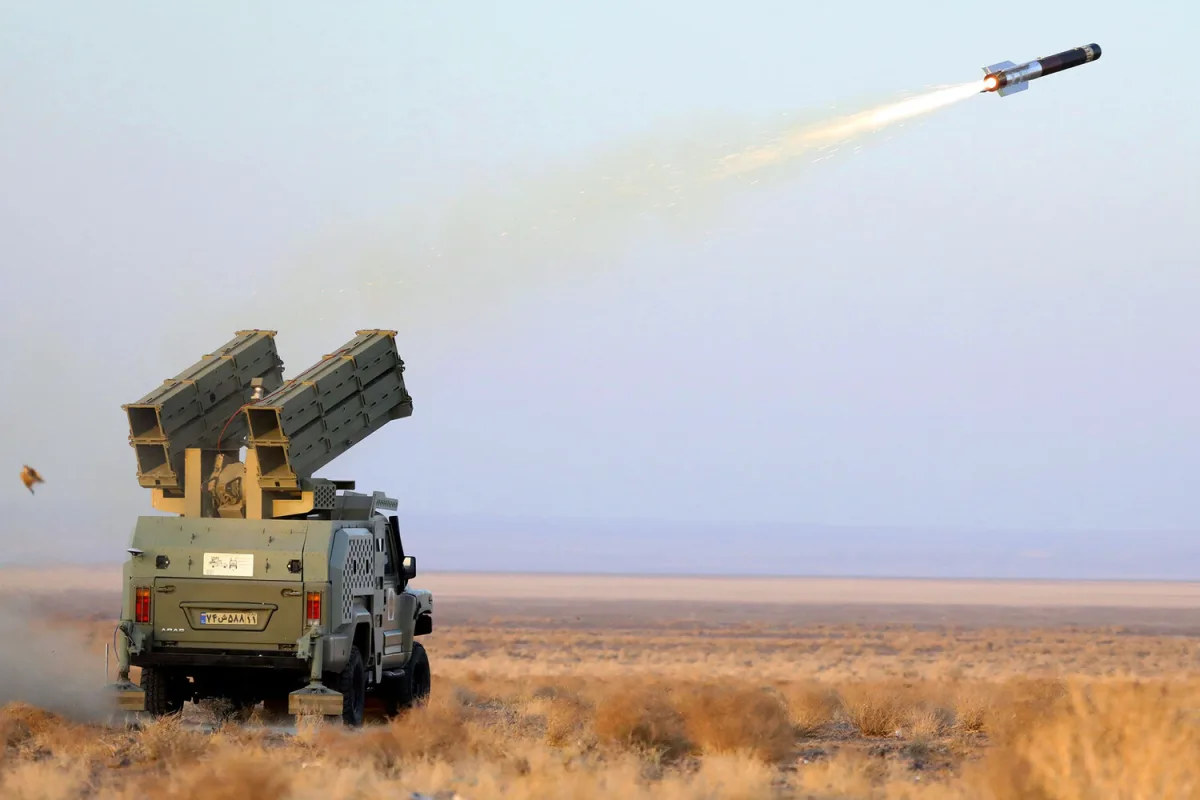 Iran Launches Missile Strikes on US Base in Bahrain, Escalating Tensions with the US