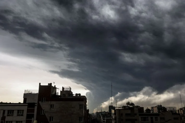 Israeli Air Strikes Target Tehran Oil Facilities, Killing at Least Four and Choking City in Thick Smoke