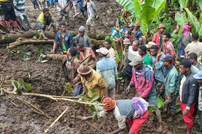 Catastrophic Landslides and Flooding in Ethiopia Kill 64, Leave Dozens Missing