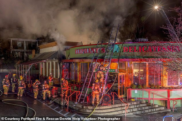 Portland Deli Destroyed in Accidental Fire Linked to Trash Inspection