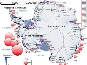 Doomsday Glacier' Thwaites Could Lose 200 Gigatonnes Annually by 2067, Marking Accelerated Climate Crisis
