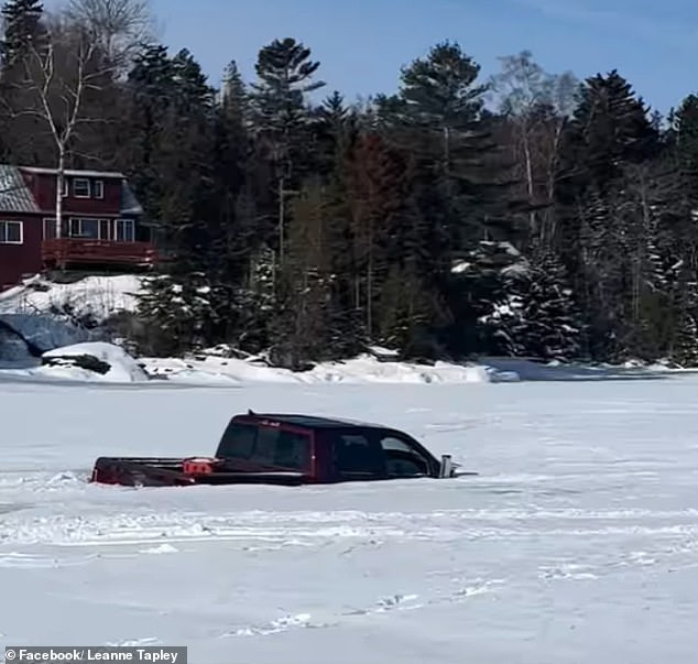 Maine Woman Survives Life-Threatening Emergency After Truck Falls Through Thin Ice on Moosehead Lake
