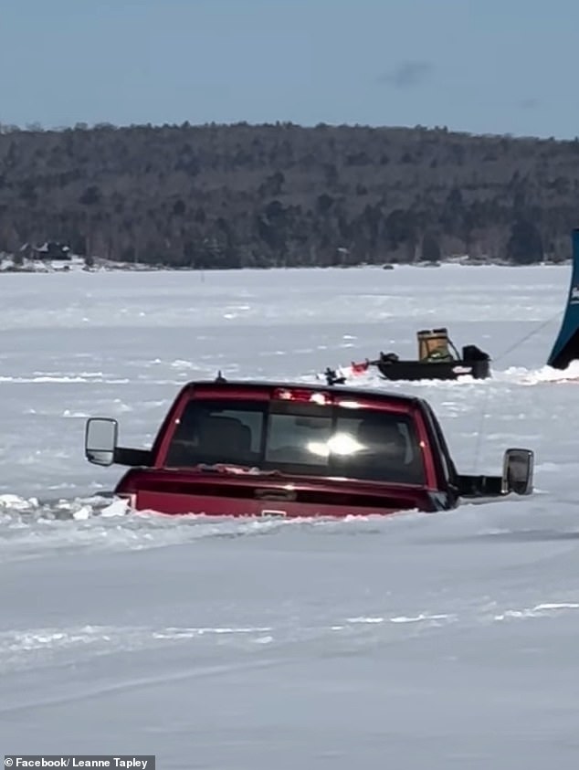 Maine Woman Survives Life-Threatening Emergency After Truck Falls Through Thin Ice on Moosehead Lake