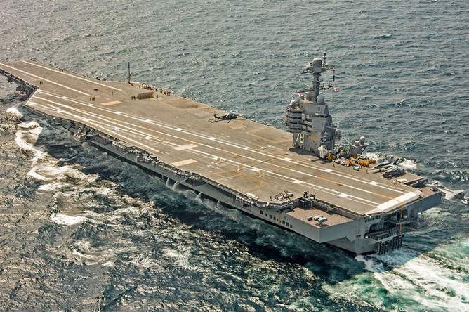 USS Gerald Ford Crew Fights 30-Hour Fire, Revealing Vulnerabilities in Advanced Navy Vessel