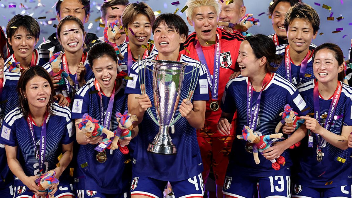 Japan's Women's Football Team Makes History with Thrilling 1-0 Victory Over Australia in Women's Asian Cup Final, Setting Attendance Record