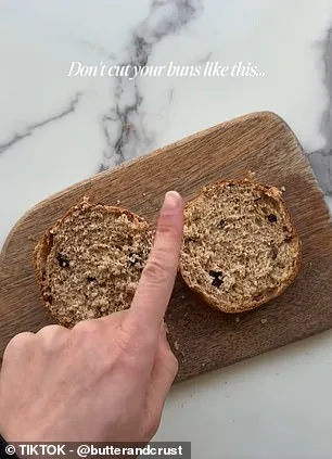 Hot Cross Buns Get a Modern Upgrade: Cutting Into Thirds for Maximum Butter Spread, TikTok Hack Gains Momentum