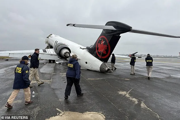 Air Canada Jet Crash at LaGuardia Kills Two Pilots, Injures 41
