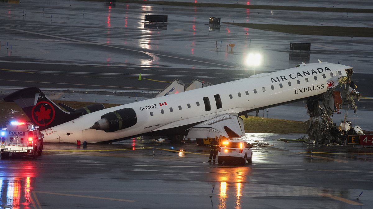 Audio Released of Air Traffic Controller's Urgent Plea as Air Canada Jet Collides with Fire Truck at LaGuardia, Killing Two