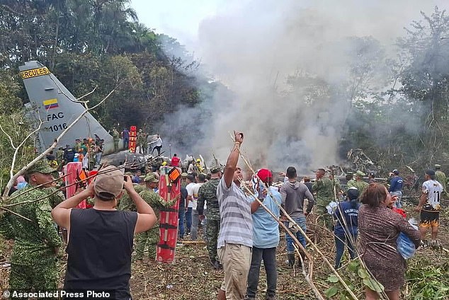 Colombian military plane crash kills 66 in deadliest aviation disaster in years