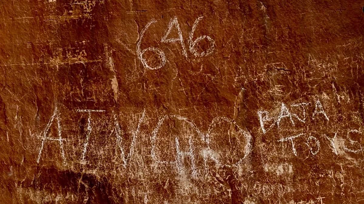 Vandals Deface Ancient Petroglyphs at Utah's Sacred Tusher Tunnel as Sheriff's Office Launches Probe