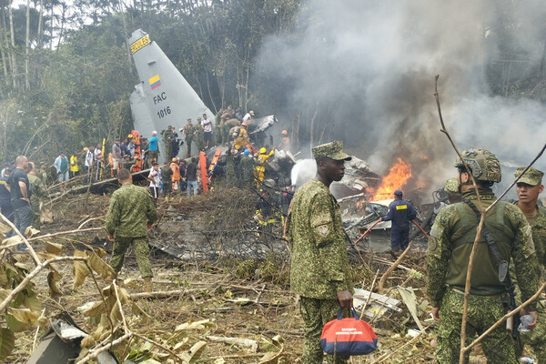 Mysterious Crash of Hercules C-130 in Colombia Leaves 69 Dead
