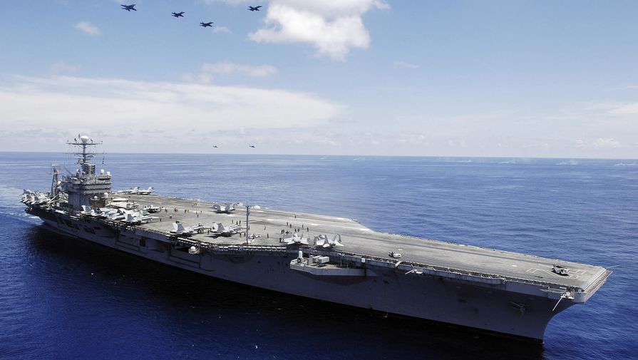 U.S. Carrier USS Abraham Lincoln Conducts Combat Ops Near Iranian Waters, Escalating Gulf Tensions