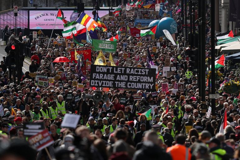 Half a Million March in London Unites Against Far Right in Record-Breaking Show of Solidarity