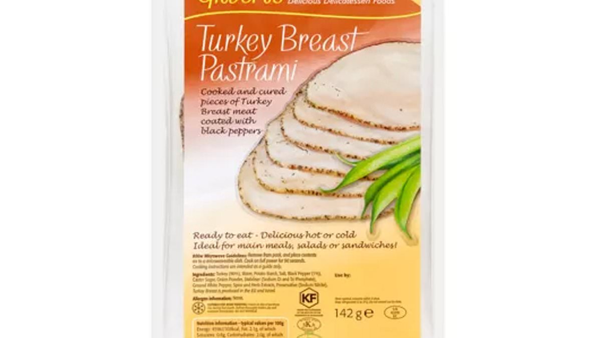 Nationwide Recall of Gilbert's Turkey Breast Pastrami Over Listeria Contamination, FSA Warns Consumers