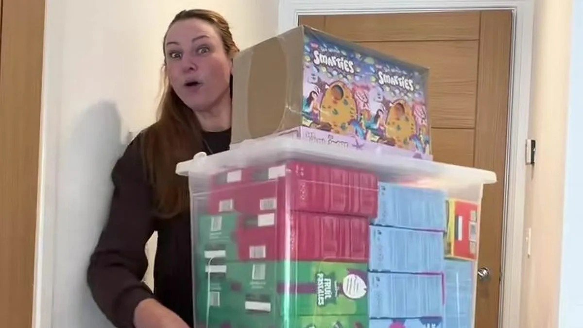 Mother-of-Six Sparks Debate Over £120 Easter Treats as Critics Call Her 'Shameful