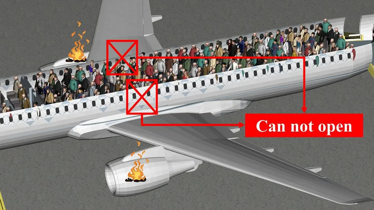 Study Suggests Separating Elderly Passengers to Ensure Faster Emergency Evacuations on Flights (Universities of Sydney and Calgary)