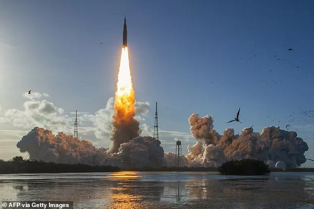 Historic Launch of NASA's Artemis II Mission: Emotions Run High as Spectators Witness Powerful Rocket Ascent