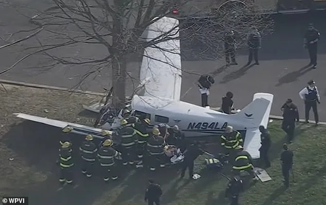 Miraculous Plane Crash in Philly: Survivors Escape Fire Risk in Residential Area