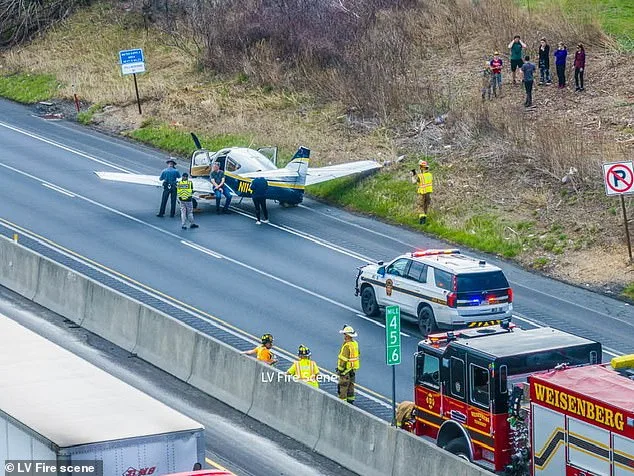 Pilot's Calmness Ensures Unprecedented Emergency Landing on Pennsylvania Highway