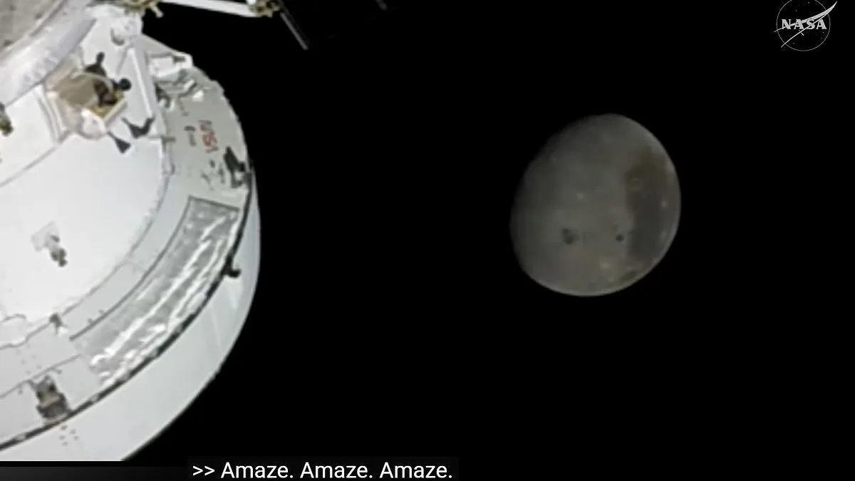 NASA's Artemis II Crew Returns with 'Amaze! Amaze! Amaze!' Sci-Fi Twist